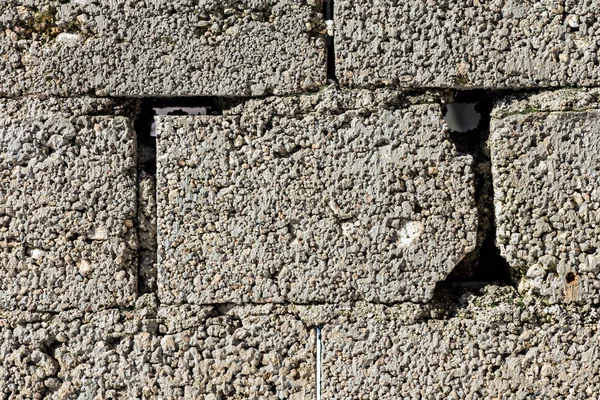 Разбитая Поврежденная Стена Турции — стоковое фото