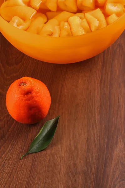 La parte de la mermelada de naranja de Sevilla en el bosque — Foto de Stock