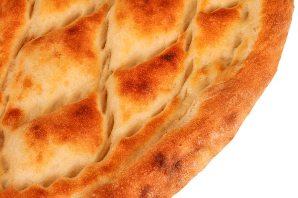 El delicioso pan sobre el fondo blanco — Foto de Stock
