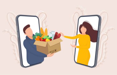 Çevrimiçi bağış, her amaçla harika tasarım. Hayırseverlik konsepti. Soyut yeşil web pankartı. Vektör arkaplanı. Soyut simge. Web pankartı.