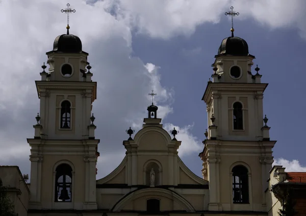 Minsk, Bělorusko - srpen, 05, 2016: Arch katedrála svatého jména Panny Marie v Minsku — Stock fotografie