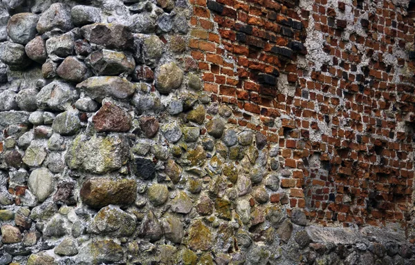 La textura de las paredes de carpisa y piedras de colores — Foto de Stock