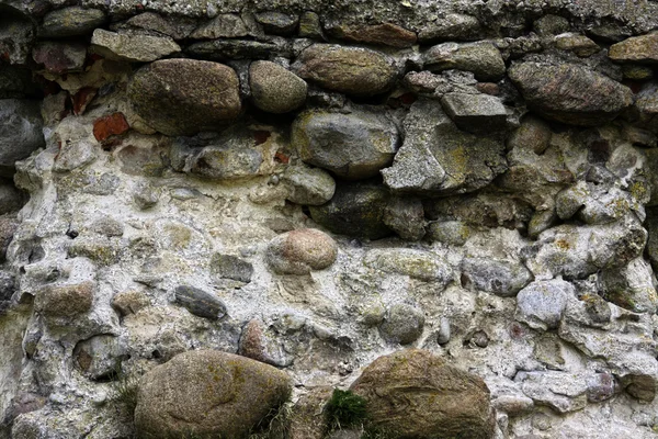 Textura de pedra antiga e alvenaria de tijolo — Fotografia de Stock
