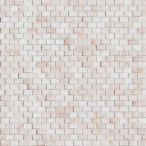 Bond White Brick Square Nahtlose Textur Kunstwerke — Stockfoto