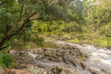 Şiddetli bir yağmur sonrası Wappa Şelalesi