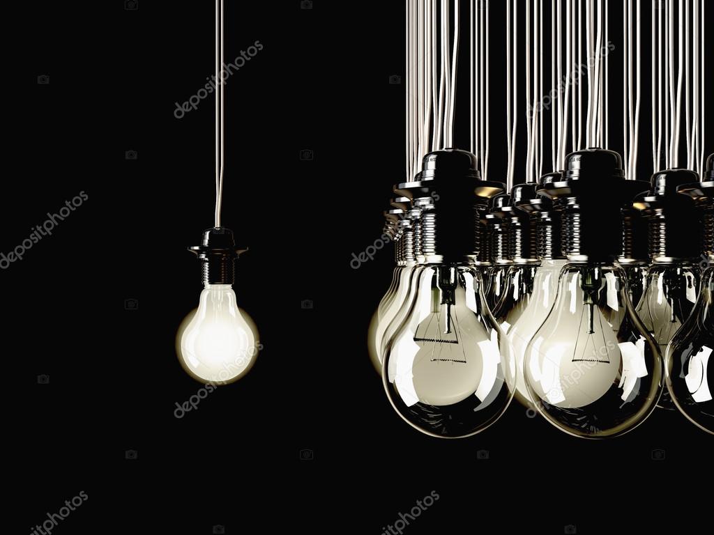 Illuminated Fluorescent Light Bulb Stock Photo 2mmedia 61234987 An Illuminated Fluorescent Light Bulb Connected To Electrical Cable Photo By 2mmedia