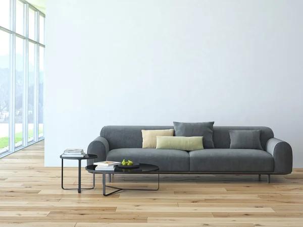 Modern oturma odası çatı iç