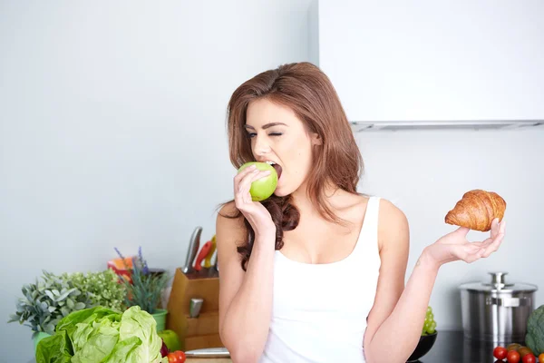Diet. Dieting concept. Healthy Food. — Stock Photo, Image