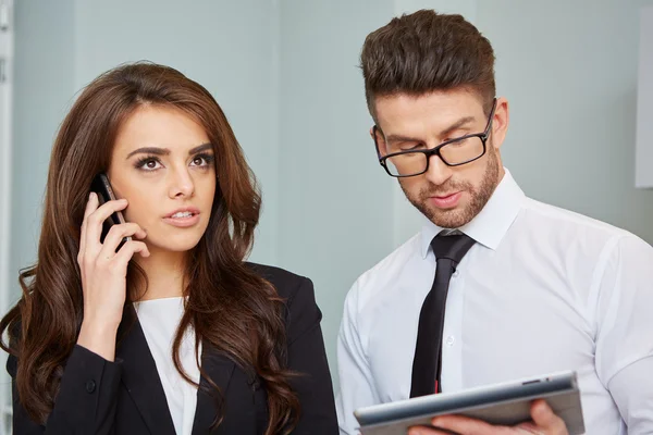 Portrait of executive employees — Stock Photo, Image