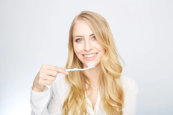 Higiene dentária — Fotografia de Stock