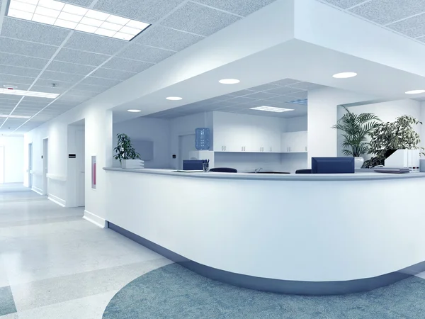 Hospital. 3d rendering — Stock Photo, Image