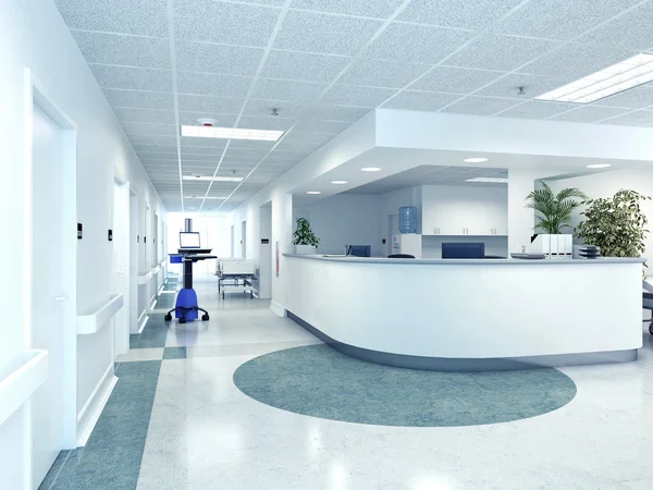 Hospital. 3d rendering — Stock Photo, Image