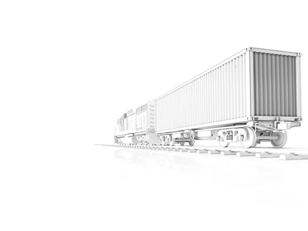 Concepto logístico. renderizado 3d — Foto de Stock