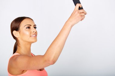 güzel kız alma selfie