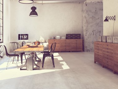 Sarmal merdiven. 3D render
