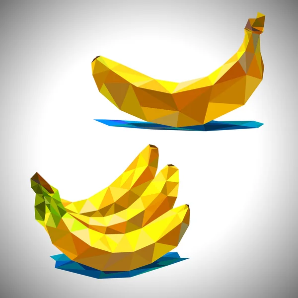 黄色の新鮮なバナナ ベクターグラフィックス