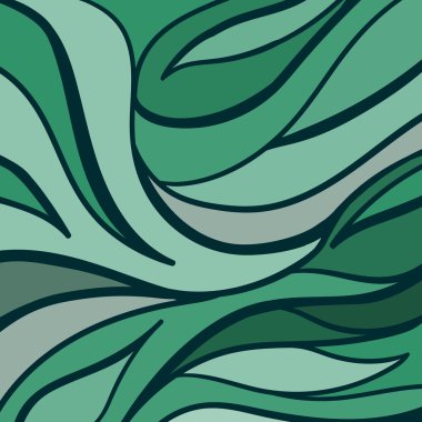 Yeşil çizgi deseni