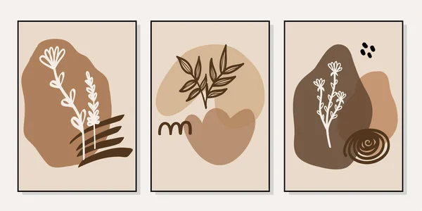 Duvar dekorasyonu, kartpostal ya da broşür kapağı tasarımı için yaratıcı minimalist el çizimleri. El çizimi vektör tasarımı elemanları. Vektör EPS10.