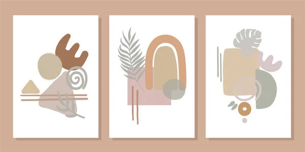 Duvar dekorasyonu, kartpostal ya da broşür kapağı tasarımı için yaratıcı minimalist el çizimleri. El çizimi vektör tasarımı elemanları. Vektör EPS10.