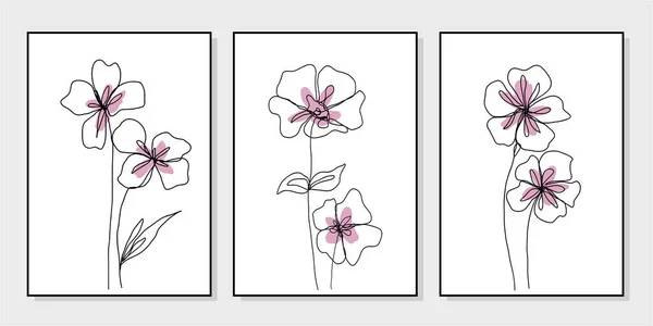Duvar dekorasyonu, kartpostal ya da broşür kapağı tasarımı için yaratıcı minimalist el çizimleri. El çizimi vektör tasarımı elemanları. Vektör EPS10.