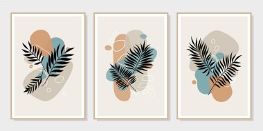 Duvar dekorasyonu, kartpostal ya da broşür kapağı tasarımı için yaratıcı minimalist el çizimleri. El çizimi vektör tasarımı elemanları. Vektör EPS10.