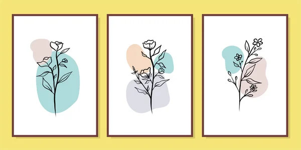 Duvar dekorasyonu, kartpostal ya da broşür kapağı tasarımı için yaratıcı minimalist el çizimleri. El çizimi vektör tasarımı elemanları. Vektör EPS10.