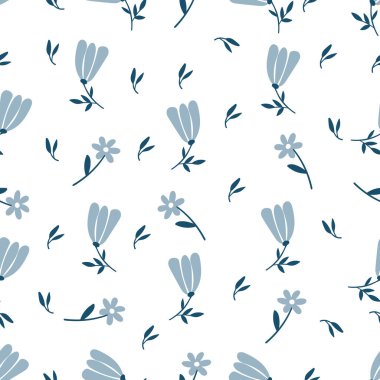 Kağıt, kapak, moda, duvar kağıdı, kumaş, iç mekan ve diğer kullanıcılar için çiçek desensiz vektör tasarımı. Vektör EPS10.