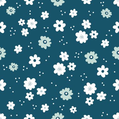 Kağıt, kapak, moda, duvar kağıdı, kumaş, iç mekan ve diğer kullanıcılar için çiçek desensiz vektör tasarımı. Vektör EPS10.