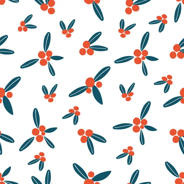 Diseño Vectores Patrón Sin Costura Floral Para Papel Cubierta Moda — Vector de stock