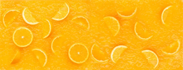 Close Orange Juice Fruit Drink Background Healthy Refreshment Concepts — Stock Photo, Image