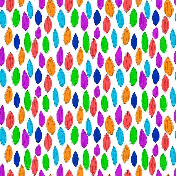 Разноцветный Узор Шариков Цветочных Бутонов — стоковое фото