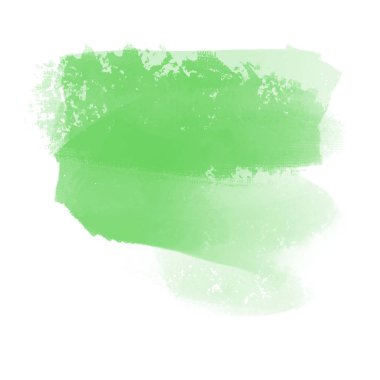 Vektör çizimi yeşil renk. Suluboya lekeli yaratıcı soyut sanat geçmişi. Duvar iç dekorasyonu, kartpostal ya da broşür tasarımı için minimalist el boyaması çizimi. 