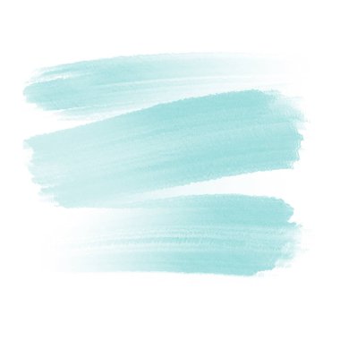 Vektör illüstrasyon mavi renk. Suluboya lekeli yaratıcı soyut sanat geçmişi. Duvar iç dekorasyonu, kartpostal ya da broşür tasarımı için minimalist el boyaması çizimi. 