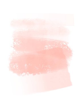 Vektör çizimi pembe renk. Suluboya lekeli yaratıcı soyut sanat geçmişi. Duvar iç dekorasyonu, kartpostal ya da broşür tasarımı için minimalist el boyaması çizimi.