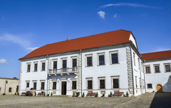 Épület Palota Belső Udvar Középkori Zbarazh Vár Zbarazh Város Ternopil — Stock Fotó