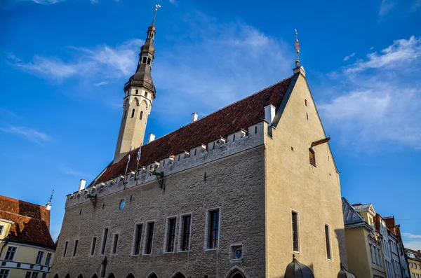 Municipio Medievale Tallinn Estonia — Foto Stock