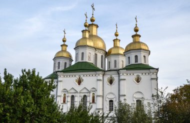 Cross Manastırı 'nın Trinity Kilisesi Yücelişi. Poltava, Ukrayna 