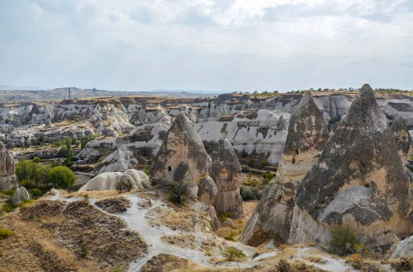 Goreme Kapadokya Türkiye Deki Güvercin Vadisi Nin Güvercinleriyle Benzersiz Jeolojik — Stok fotoğraf