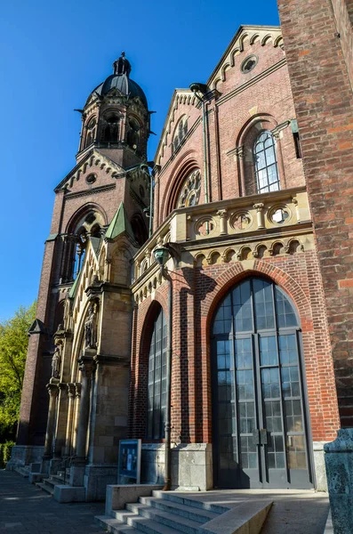 Luke Church Ligger Isar Floden Stränder Och Det Den Största — Stockfoto