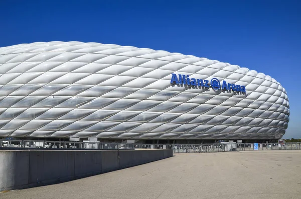 Munich Németország Szeptember 2013 Kilátás Hazai Labdarúgó Stadion Bayern München — Stock Fotó