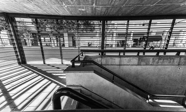 Arquitetura Urbana Cena Cores Preto Branco Edifícios Texturas Natureza Urbana — Fotografia de Stock