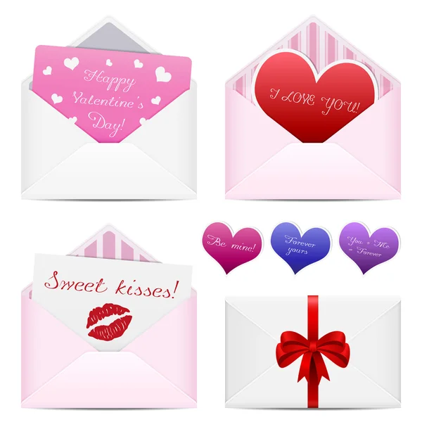 Sevgililer günü zarflar