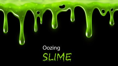 Oozing slime clipart