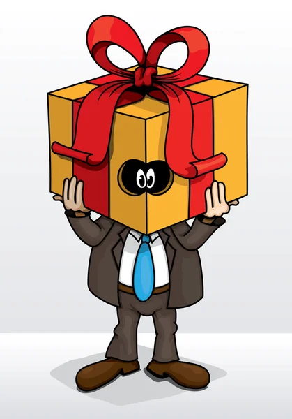 Giftman Illustration De Stock