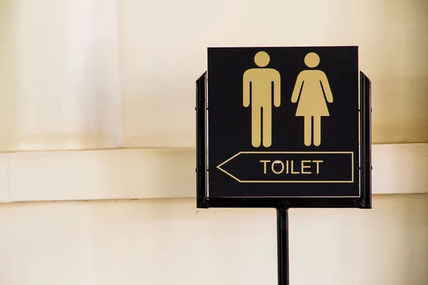 The Signs to the toilet — Stock Photo, Image