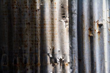 eski paslı metal bir yüzeye dokusuna