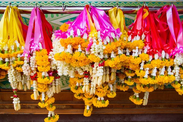 Thai garland colorful flower — Stock Photo, Image