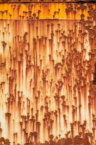 오래 된 녹슨 금속 표면 텍스처 — 스톡 사진