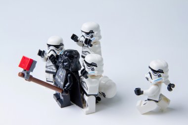 Nonthabure, Tayland - 05 Mayıs 2016: Lego yıldız savaşları fotoğraf çekmek