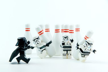 Nonthabure, Tayland - 25 Mayıs 2016: Lego star wars oynamak Bo